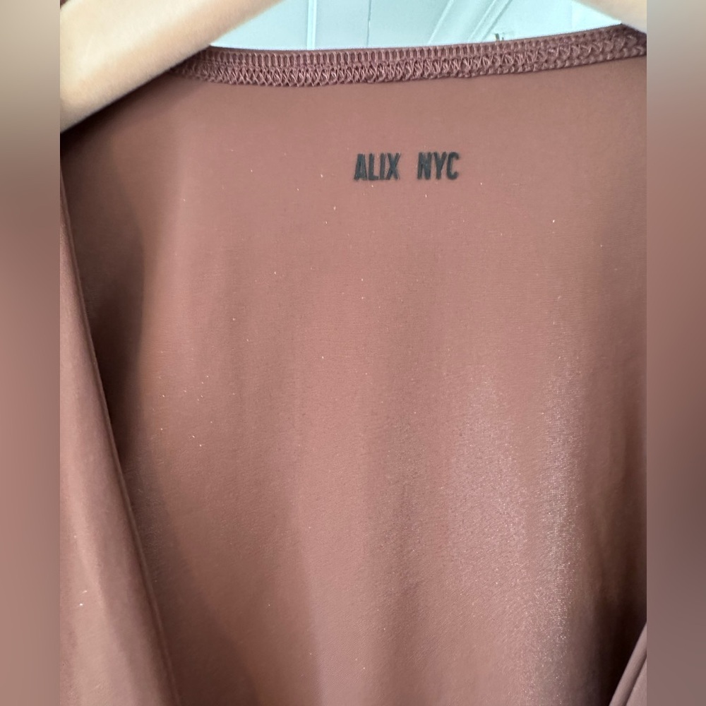 ALIX NYC Brown Long Sleeve Bodysuit - Picture 8 of 15